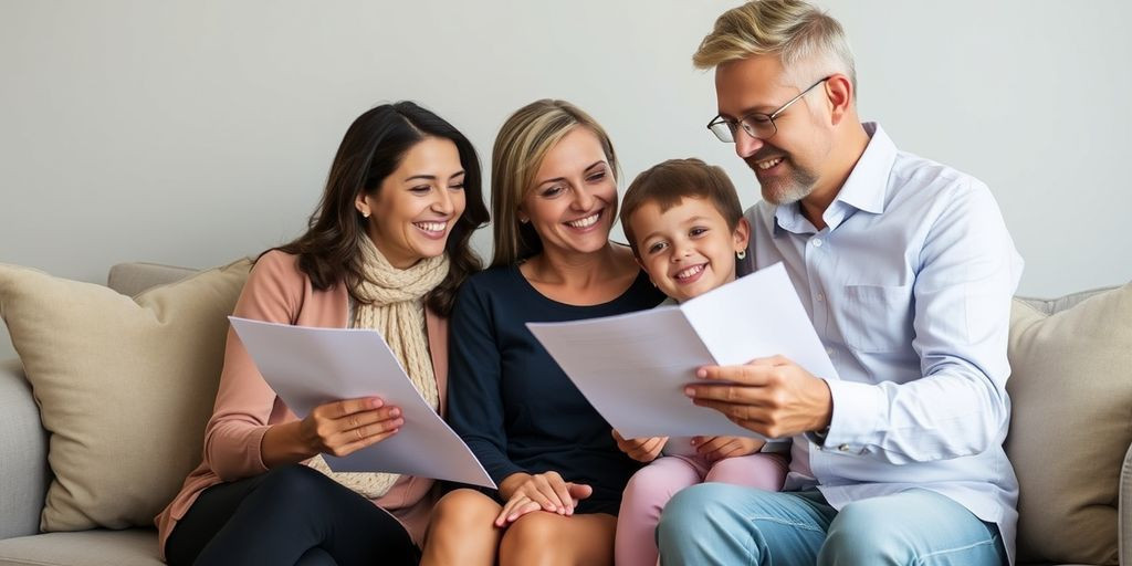 Financial advisor explaining tax benefits to a couple