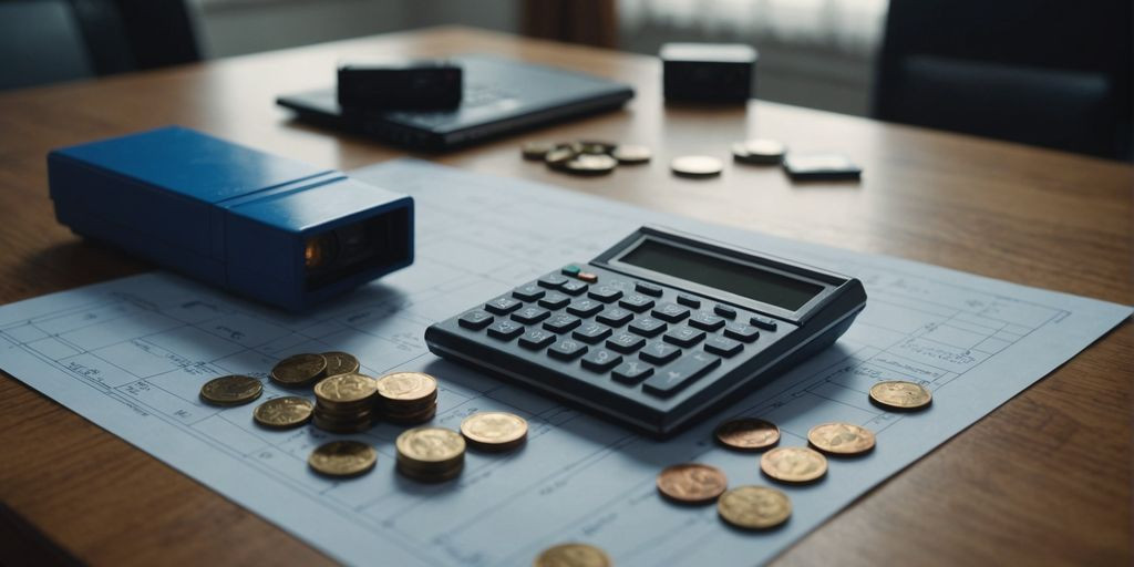 Blueprints and tools for construction loan guide